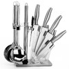 美厨（MAXCOOK） MAXCOOK美厨 刀具套装不锈钢厨房刀具十件套 菜刀套刀