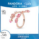  PANDORA 潘多拉 漫漫桃花系列PandoraRose戒指生日礼物情侣对戒生日礼物送女友　