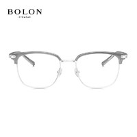 BOLON 暴龙 1.60高清镜片+近视眼镜框商务眉线框眼镜男士 BJ6105