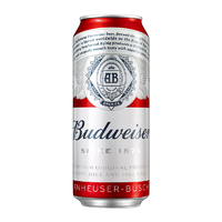 88VIP：Budweiser 百威 啤酒经典醇正红罐拉格 450ml