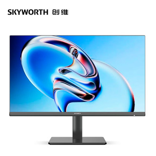 SKYWORTH 创维 23.8英寸办公显示器 LG原装模组 FHD 100Hz DC调光 广色域