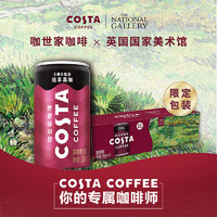 Fanta 芬达 可口可乐（Coca-Cola）COSTA 咖世家焙享黑咖浓咖啡饮料 180ml*12罐