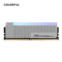 COLORFUL 七彩虹 48GB (24Gx2) DDR5 6600 台式机内存条 CVN·银翼系列 RGB灯条