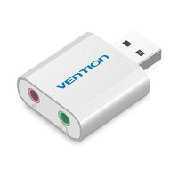 VENTION 威迅 USB外置声卡台式电脑笔记本外接独立声卡转耳机音频接口外接