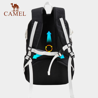骆驼（CAMEL）双肩包男背包防水旅行包轻量书包女大初中户外徒步登山包