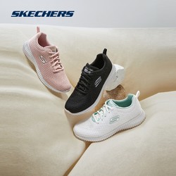 SKECHERS 斯凯奇 正品奥莱 春季女子时尚网布跑步鞋耐磨运动健步鞋
