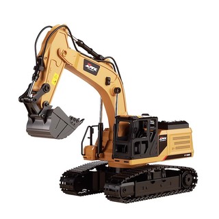 YiMi 益米 超大号遥控挖掘机男孩合金工程汽车玩具车儿童电动挖土机大型挖机