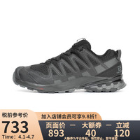 萨洛蒙（Salomon）SLM男款时尚休闲徒步鞋XAPRO3DWIDE 416892-黑色 10