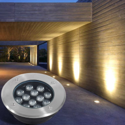 雷馨地埋灯超薄led户外防水埋地射灯防眩光广场墙角洗墙灯地面矮地灯