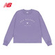 new balance NB卫衣秋季印花男款套头长袖上衣 女款 WT23558-MCY M