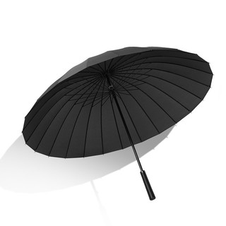 MAYDU 美度 M5003 24骨直杆晴雨伞 黑色