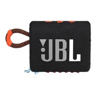 JBL 杰宝 GO3 2.0声道 便携式蓝牙音箱 黑拼橙色