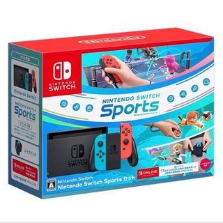 日版 Switch 续航彩主机+Switch Sports运动数字版游戏套装