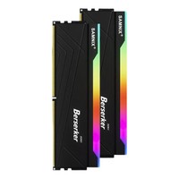 SAMNIX 新乐士 狂刃战士 DDR5 6800Mhz 台式机内存条 32GB(16GBx2)  RGB灯条