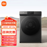 Xiaomi 小米 MI）米家小米米家滚筒洗衣机全自动 12公斤超大容量洗烘一体 微蒸空气洗除菌直驱电机 XHQG120MJ202
