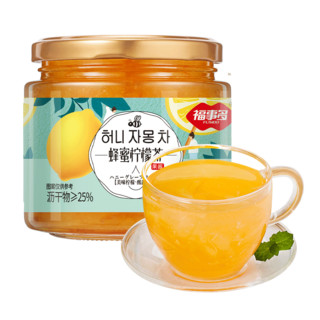 88VIP：FUSIDO 福事多 包邮福事多蜂蜜柠檬茶500g*1瓶冲泡饮品韩式柚子饮料水果花茶果酱