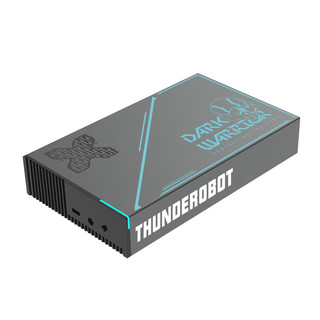 ThundeRobot 雷神 企业级大容量移动硬盘3.5英寸桌面式高速机械存储Type-C3.1外接电脑电视游戏硬盘12TB