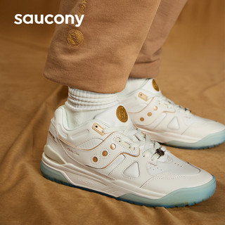 Saucony索康尼CROSS 90复古低帮板鞋CNY小白鞋男