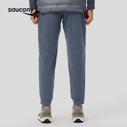 saucony 索康尼 2024年新款男子贴肤肌理针织长裤运动休闲通勤穿搭