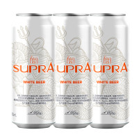 珠江啤酒 比利时风味 白啤酒 整箱装 1x3x500ml 500ml
