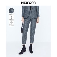 NEXY.CO 奈蔻 商场同款轻商务职业气质九分西装裤女春季