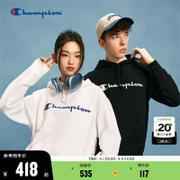 Champion 冠军情侣卫衣2024春季新款连帽上衣女休闲