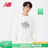 new balance NB23男款简约百搭舒适圆领卫衣套头衫 SST MT33506 S