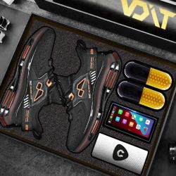 百亿补贴voit沃特男鞋新款气垫运动鞋透气防滑网面运动鞋子男百搭男士