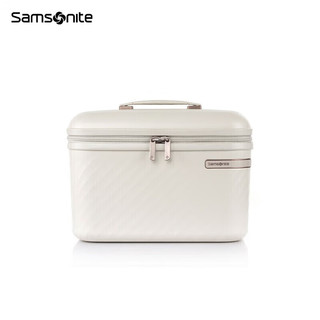 新秀丽（Samsonite）化妆包女士可挂靠收纳箱便捷式化妆盒HJ1*45004象牙白