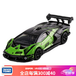 TAKARA TOMY 多美 卡合金小汽车模型玩具旗舰版黑盒系列跑车 TP07兰博基尼SCV12