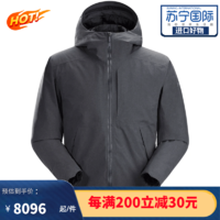 ARC'TERYX 始祖鸟 棉衣 Radsten Insulated男子防风防水绝缘夹克户外保暖棉服 BlackHeather黑 XS