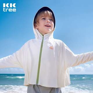 kocotree kk树 儿童防晒衣透气速干儿童防晒服外套冰丝凉感夏季皮肤衣咔叽米 130