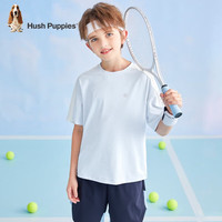 暇步士 童装儿童夏季短袖男童女童2023年夏季冰晶蓝