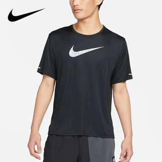 NIKE 耐克 短袖男装2022春夏新款运动服透气跑步训练T恤DM4816-010