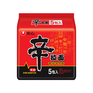 NONGSHIM 农心 辛拉面 香菇牛肉面 120g*5袋