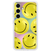 三星(SAMSUNG)Galaxy S24智能主题保护壳 手机套 原厂手机壳 多功能保护套 黄色