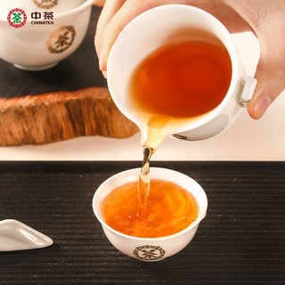 百年木仓中茶安化黑茶 金花茯砖茶 2年陈 木仓醇茯960g 口粮茶叶自己喝