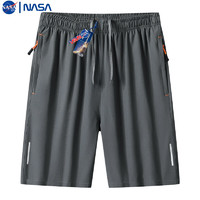 NASAMITOO NASA联名 速干五分短裤A365-DK108
