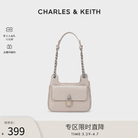 CHARLES & KEITH CHARLES&KEITH24新款CK2-20671608绗缝单肩包腋下包