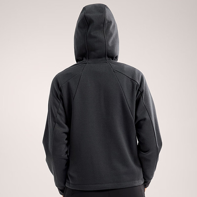 ARC'TERYX始祖鸟MOMENTA HOODY 休闲女子抓绒衫Black/黑色XS ARC'TERYX始祖鸟MOMENTA HOODY 休闲女子抓绒衫Black/黑色XS