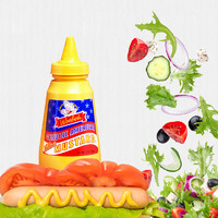 woeber's 韦贝尔 美国进口 美式 黄芥末酱 255g/瓶 低脂 沙拉汉堡酱