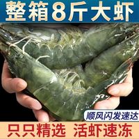 XYXT 虾有虾途 新鲜青岛大虾一箱鲜虾青虾冷冻基围虾超大虾子海鲜