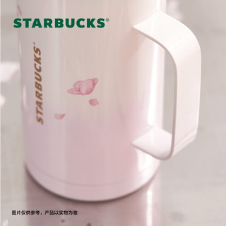 星巴克（Starbucks）漫步春日系列花瓣款不锈钢桌面杯580ml咖啡杯子保温杯女士 花瓣款不锈钢桌面杯 580ml