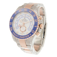 劳力士（ROLEX）游艇名仕II型 44mm 计时功能 男士自动机械腕表 116681-0002 间玫瑰金材质