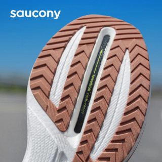 Saucony索康尼全掌碳板跑鞋男体考鞋透气竞速训练运动鞋子全速SLAY 米粽10【男女款】 44