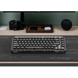 MIIIW 米物 BlackIO 三模線機械鍵盤 83鍵 暗銀 MX水母軸 RGB