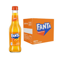 Fanta 芬达 可口可乐 芬达经典橙味汽水玻璃瓶碳酸饮料275ml*12 新老包装随机发货