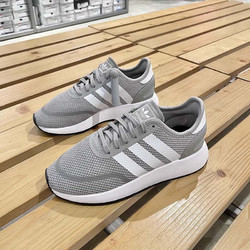 adidas 阿迪达斯 三叶草休闲鞋女官网N-5923 J低帮缓震耐磨运动鞋 B37069 灰白色 35.5