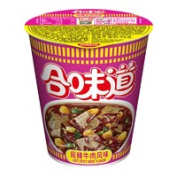 CUP NOODLES 合味道 日清 合味道麻辣牛肉风味方便面75g*12