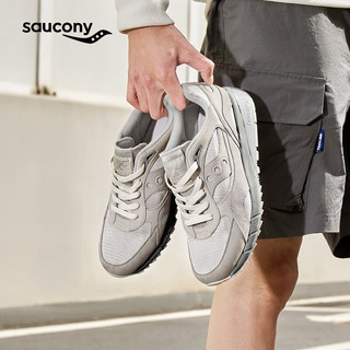 Saucony索康尼SHADOW6000百搭运动休闲鞋男复古男女运动鞋子 灰色4 43